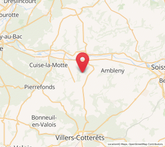 Map of Montigny-Lengrain, Hauts-de-France