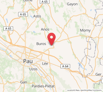 Map of Morlaàs, Nouvelle-Aquitaine