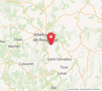 Map of Morlhon-le-Haut, Occitanie