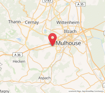 Map of Morschwiller-le-Bas, Grand Est