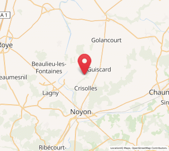 Map of Muirancourt, Hauts-de-France