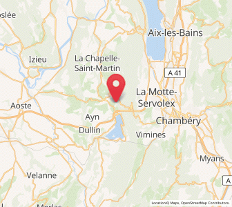 Map of Nances, Auvergne-Rhône-Alpes