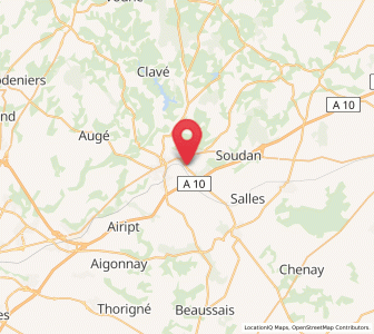 Map of Nanteuil, Nouvelle-Aquitaine