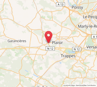 Map of Neauphle-le-Château, Île-de-France