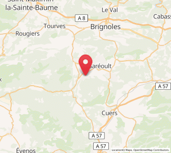 Map of Néoules, Provence-Alpes-Côte d'Azur