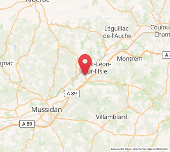 Map of Neuvic, Nouvelle-Aquitaine