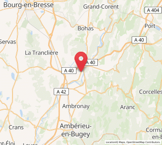 Map of Neuville-sur-Ain, Auvergne-Rhône-Alpes