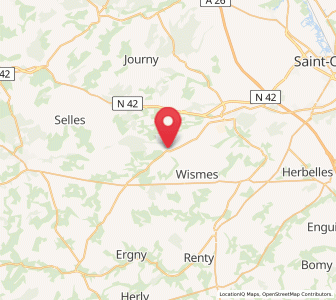 Map of Nielles-lès-Bléquin, Hauts-de-France