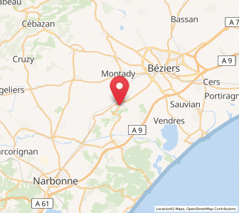 Map of Nissan-lez-Enserune, Occitanie