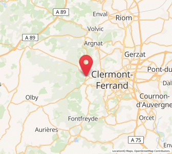 Map of Orcines, Auvergne-Rhône-Alpes