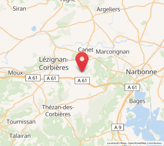 Map of Ornaisons, Occitanie