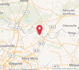 Map of Othis, Île-de-France