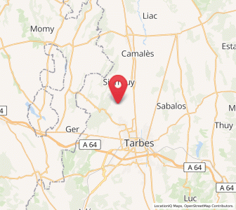 Map of Oursbelille, Occitanie