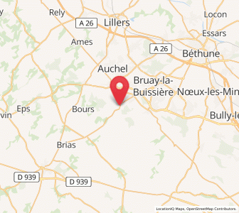 Map of Ourton, Hauts-de-France