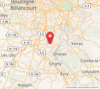 Map of Paray-Vieille-Poste, Île-de-France