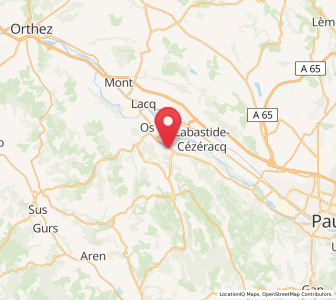 Map of Pardies, Nouvelle-Aquitaine