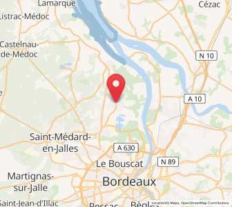 Map of Parempuyre, Nouvelle-Aquitaine