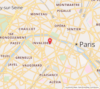 Map of Paris 07