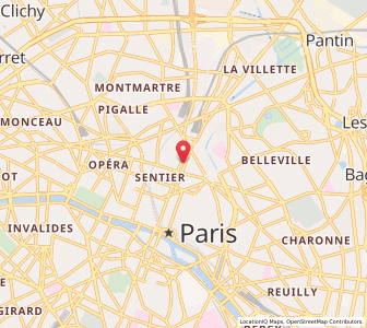 Map of Paris 10
