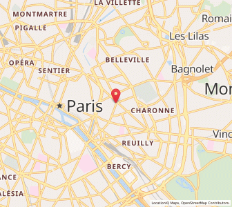 Map of Paris 11