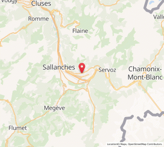 Map of Passy, Auvergne-Rhône-Alpes