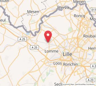 Map of Pérenchies, Hauts-de-France