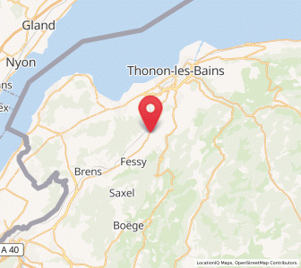Map of Perrignier, Auvergne-Rhône-Alpes