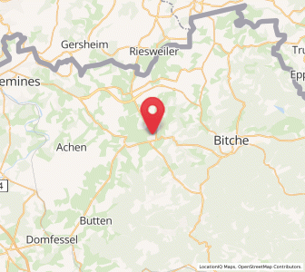 Map of Petit-Réderching, Grand Est