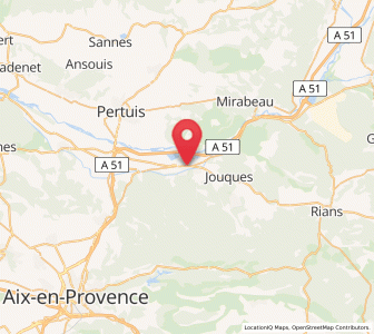 Map of Peyrolles-en-Provence, Provence-Alpes-Côte d'Azur