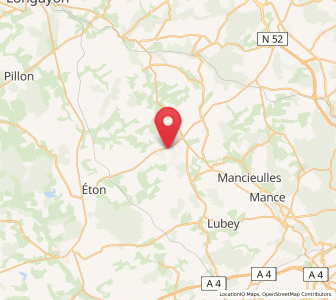 Map of Piennes, Grand Est