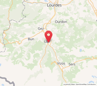 Map of Pierrefitte-Nestalas, Occitanie