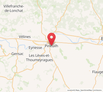 Map of Pineuilh, Nouvelle-Aquitaine