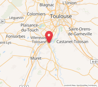 Map of Pinsaguel, Occitanie