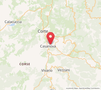 Map of Poggio-di-Venaco, Corsica