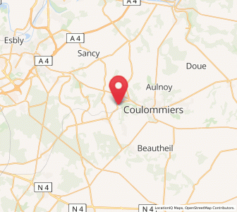 Map of Pommeuse, Île-de-France
