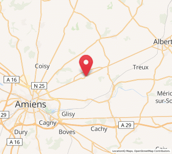 Map of Pont-Noyelles, Hauts-de-France