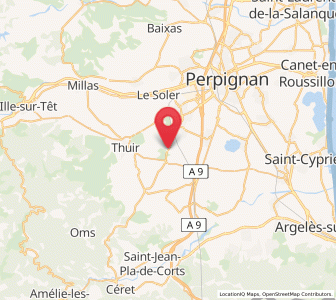 Map of Ponteilla, Occitanie