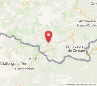 Map of Prats de Molló, Occitanie