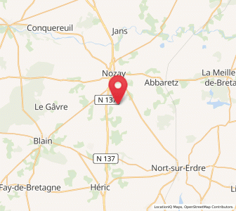 Map of Puceul, Pays de la Loire