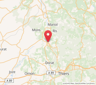 Map of Puy-Guillaume, Auvergne-Rhône-Alpes