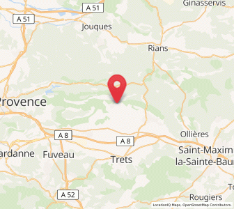 Map of Puyloubier, Provence-Alpes-Côte d'Azur