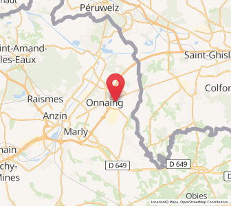 Map of Quarouble, Hauts-de-France