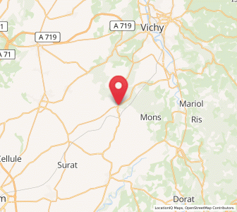 Map of Randan, Auvergne-Rhône-Alpes