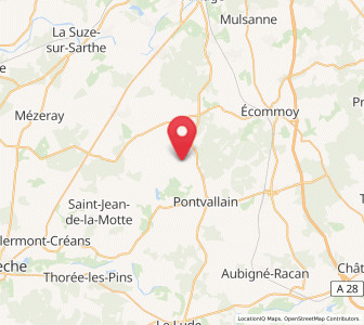Map of Requeil, Pays de la Loire