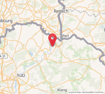 Map of Rettel, Grand Est