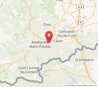 Map of Reynès, Occitanie