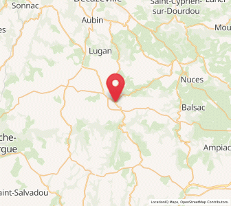 Map of Rignac, Occitanie