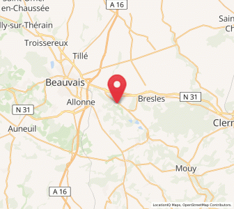 Map of Rochy-Condé, Hauts-de-France