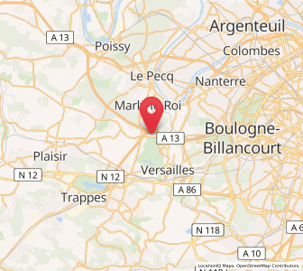 Map of Rocquencourt, Île-de-France