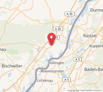 Map of Roeschwoog, Grand Est